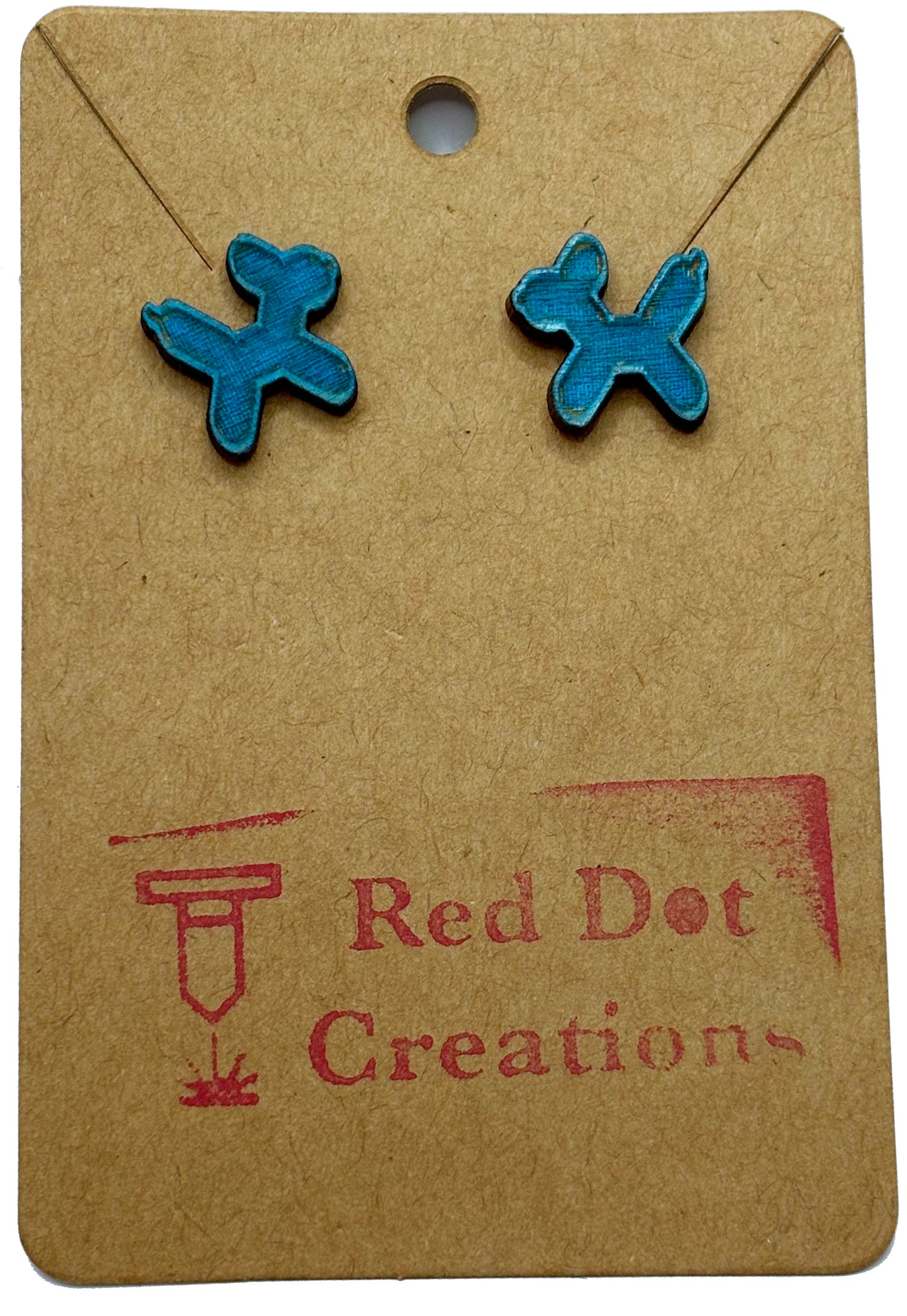 Earrings - Stud - Balloon Dog