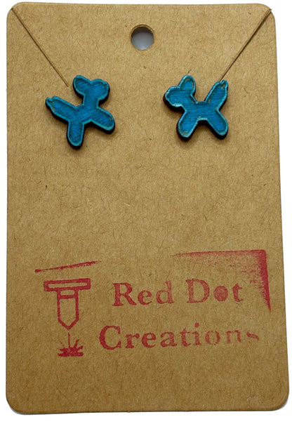 Earrings - Stud - Balloon Dog