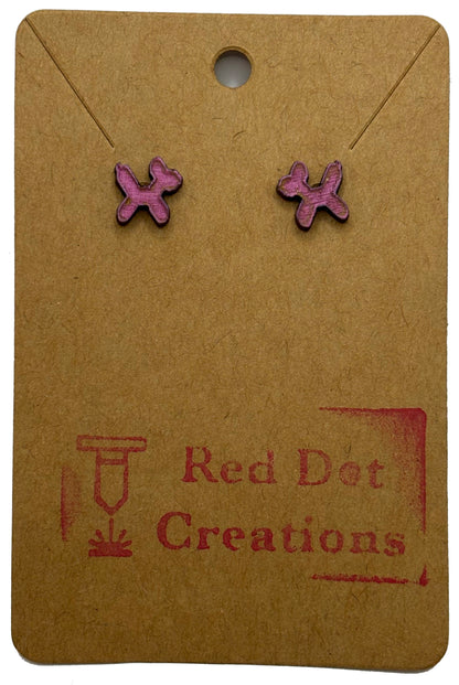 Earrings - Stud - Balloon Dog