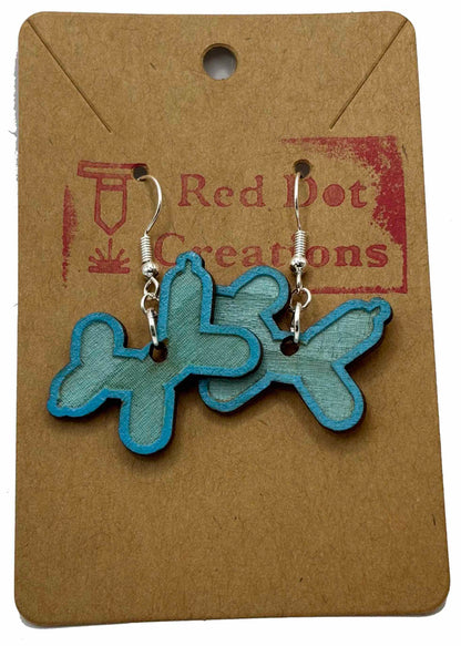 Earrings - Balloon Dog - Dangling