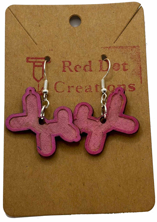 Earrings - Balloon Dog - Dangling