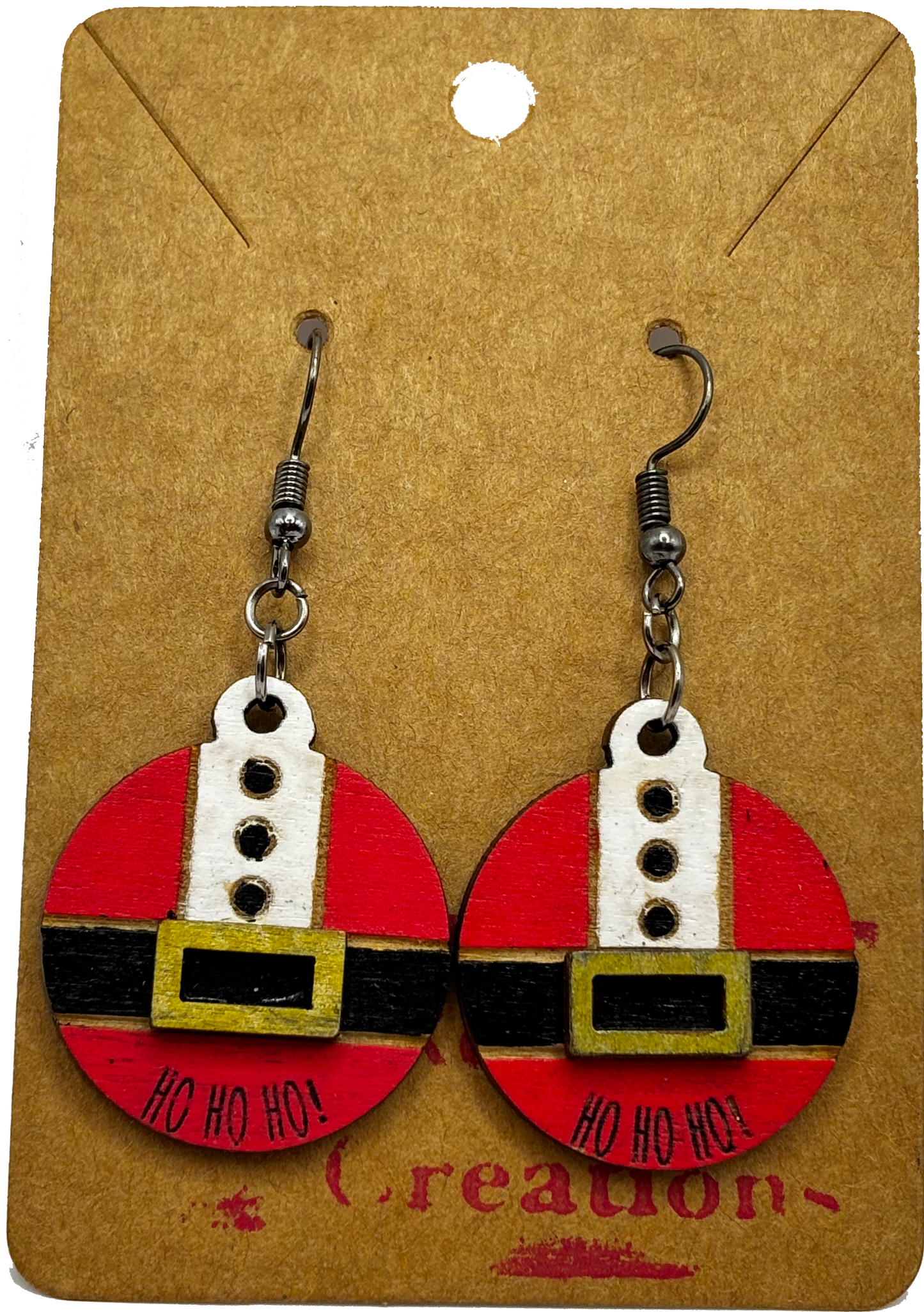 Earrings - HO HO HO