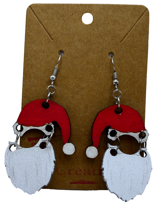 Earrings - Santa Split