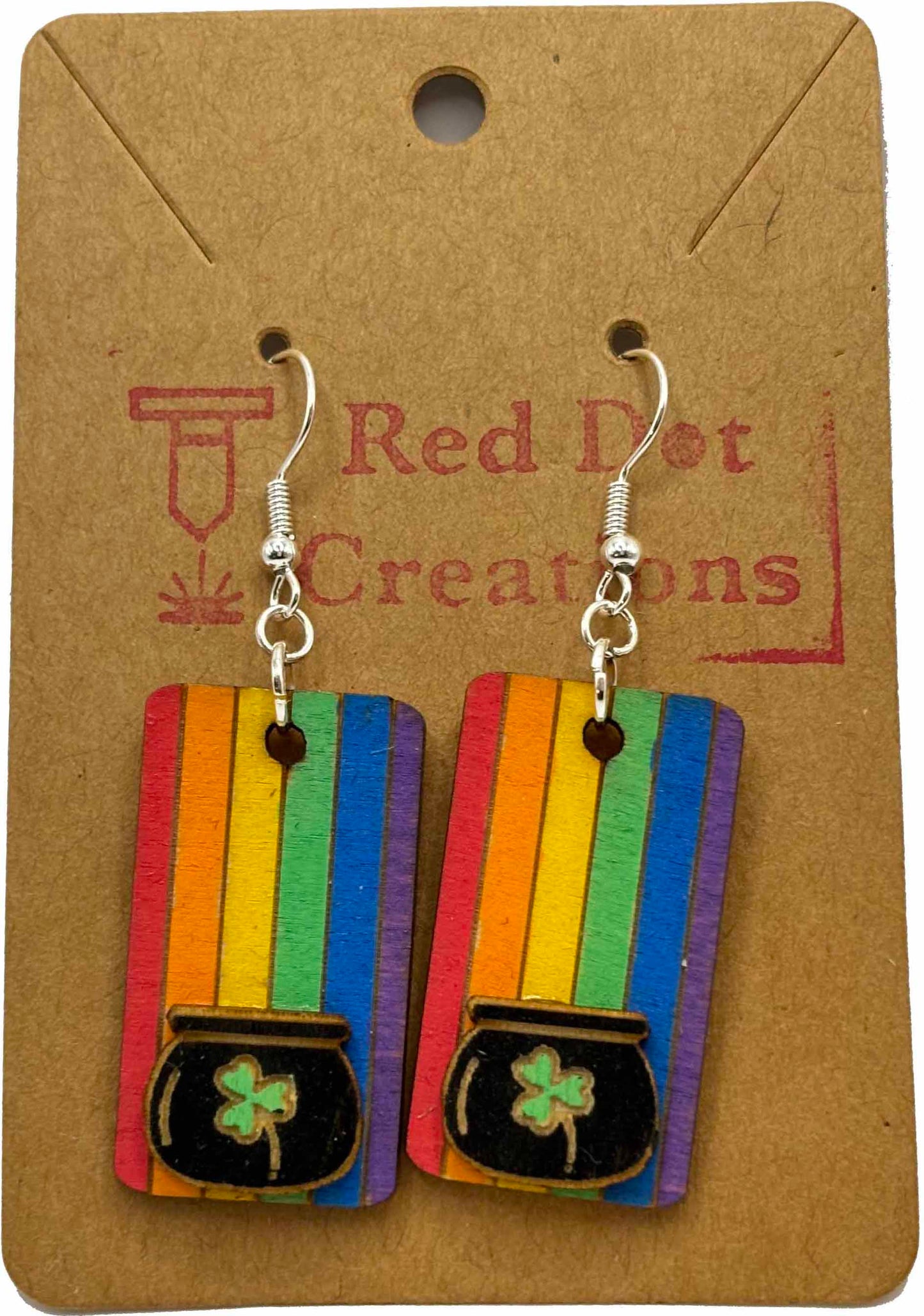 Earrings - St. Patrick's Day Pot of Gold